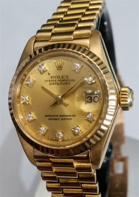 rolex da donna in oro|rolex official site.